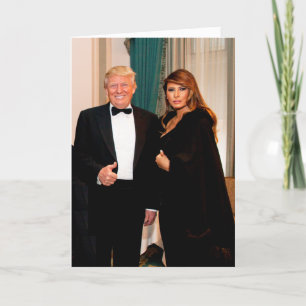 Carte Donald & Melania Trump