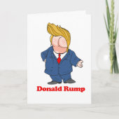 Carte Donald Rump (Devant)