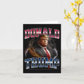 Carte Donald Trump (Fleur jaune)