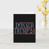 Carte Donald Trump 2024 (Fleur jaune)