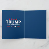 Carte Donald Trump 2024 et l'Amérique (Intérieur)
