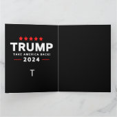 Carte Donald Trump 2024 redonne l'élection américaine (Intérieur)
