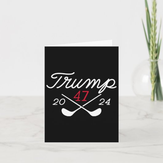 Carte Donald Trump 47 2024 (Devant)