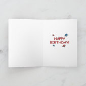 Carte Donald Trump Anniversaire - Ça va être Yuuge ! (Intérieur)