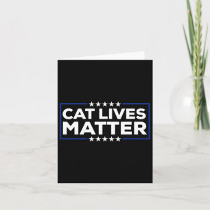 Carte Donald Trump Cats Mème politique amusant 2024