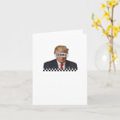 Carte Donald Trump - Criminel (Fleur jaune)