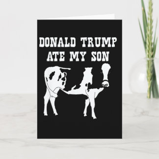 Carte Donald Trump doit partir Non au roi Non à l'autori