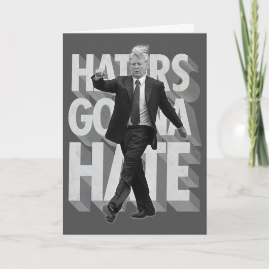 Carte Donald Trump Funny Birthday Card (Devant)