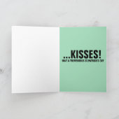 CARTE DONALD TRUMP FUNNY ST.PATRICK'S DAY CARDS (Intérieur)