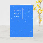 Carte Donateur de naissance (Fleur jaune)
