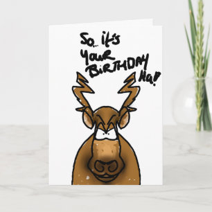 Carte Donc c'est ton dessin animé d'anniversaire