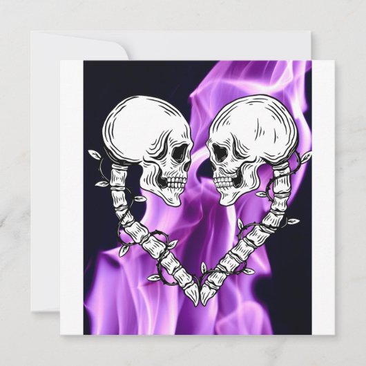 Carte Donc dans le crâne avec toi, (Devant)