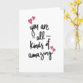 CARTE DONC **HEUREUX** POUR VOUS ! ! ! VOUS ALLEZ LA FIL (Fleur jaune)