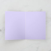 Carte Donkey Birthday Card in Purple (Intérieur)