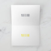 Carte Donkey cartoon (Intérieur)