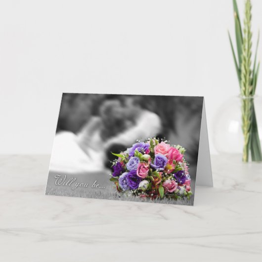 Carte Donne-moi, tu seras mon Donne-moi, noir et (Devant)