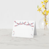 Carte Donner un petit coup - (Fleur jaune)