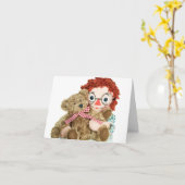 Carte Donnez les étreintes (Fleur jaune)