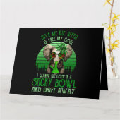 Carte Donnez-Moi La Mauvaise Herbe Et Libérez Mon Âme L' (Fleur jaune)