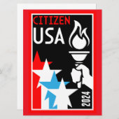 Carte Dons de citoyenneté américaine (Devant / Derrière)