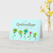 Carte Dons de mère-Godmère pour n'importe quelle occasio (Fleur jaune)