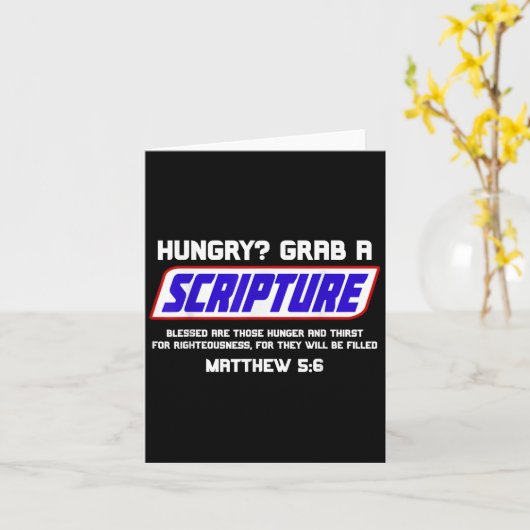 Carte Dons D'Écriture Drôle, Verse Biblique, Ecriture Cé (Fleur jaune)