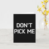 Carte Don't Ck Me, Funny, Jokes, Sarcastic  (Fleur jaune)