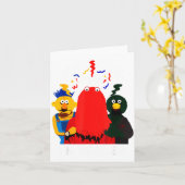 Carte Don't Hug Me I'm Eds Funny Saying Sarcasm  (Fleur jaune)