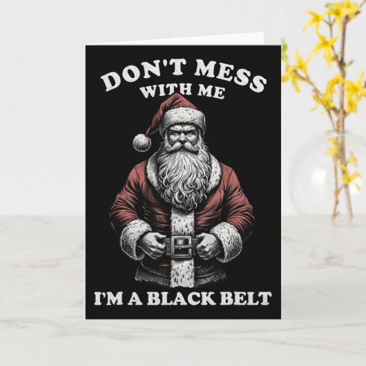 Carte Don't-mess  (Fleur jaune)