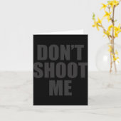 Carte Dont Shoot Me Festival Apparel  (Fleur jaune)