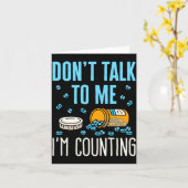 Carte Dont Talk To Me Im Counting Pharmacist Pharmacy  (Fleur jaune)