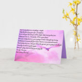 Carte Don't Worry (Fleur jaune)