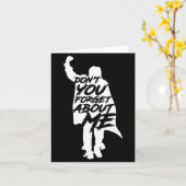 Carte Don't You Forget About Me Long Sleeve  (Fleur jaune)