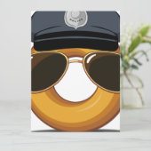 Carte Donut de la police (Debout devant)
