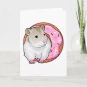 Carte Donut Hamster (Devant)