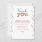 Carte Donut Thank You (Devant)