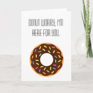 Carte Donut Worry !