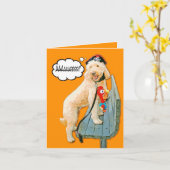 Carte DoodDays Comics Halloween Pirate Card (Fleur jaune)