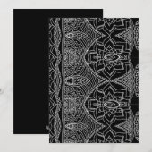 Carte Doodle (Devant / Derrière)