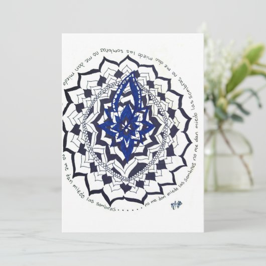 Carte Doodle (Debout devant)