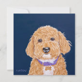 Carte Doodle adorable (Devant)