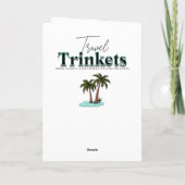 Carte Door County, Wisconsin Illustration and Poem (Dos)