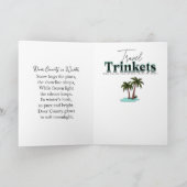 Carte Door County  Wisconsin Winter Poem   (Intérieur)