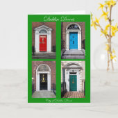 Carte Doors Dublin (Fleur jaune)
