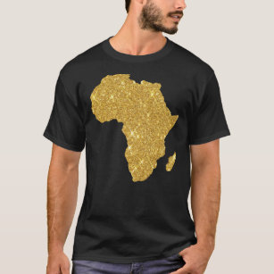 Carte d'or africaine T-shirt indispensable