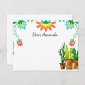 Carte d'or Fiesta Time Capsule mexicaine (Devant / Derrière)