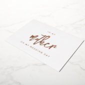 Carte d'or rose de la fête de la Mère contemporain (Rotation)