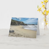 Carte Doran Beach, comté de Sonoma (Fleur jaune)