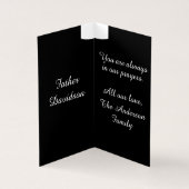 Carte d'ordre sacerdotale (Inside)