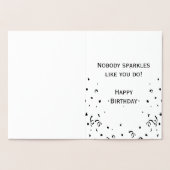 Carte Dorée 30e anniversaire Gold Foil à 30 (Intérieur)